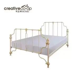 침대프레임 빈티지 조립식 화이트 프레임 1200mmx1900mm