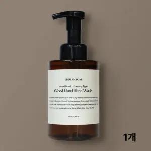 [하프클럽/알티피아]bns 보태니컬 우드아일랜드 핸드워시 500mL(용기형) 1개