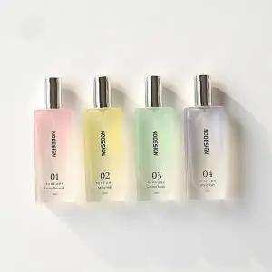 파스텔톤 사각병 남녀공용 향수 30ml 우드 레인 계열 심플 디자인 데일리 휴대