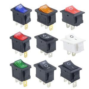 220V 스위치 켜기 끄기 라이트 커버 로커 전원 기계 전기 Led 배터리 미니 소형 인터럽터 마이크로