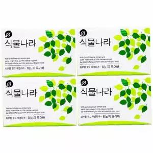 편백나무 추출물 함유 천연 세정 고체비누 90g 4p 히노끼 퓨어바 욕실용