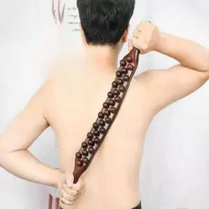 마사지기 괄사 안마 스틱 전신 지압봉 경락 구슬 롱