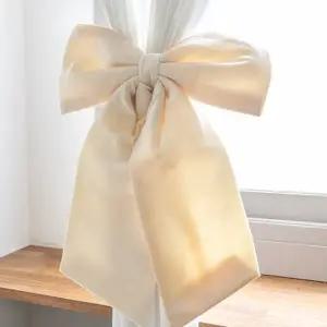 [텐바이텐]리본 장식 커튼 집게 타이백 벨벳 60cm 인테리어 실내 소품