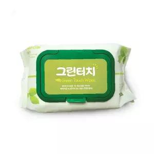 유아 전용 물티슈 100매 캡형 대용량 국내생산 순한 휴대 위생 청결 물수건