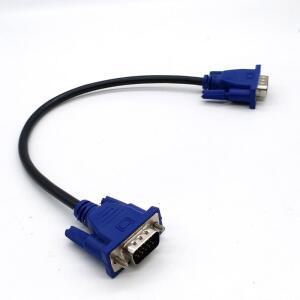 컴퓨터전원버튼 5MECHATRONICS1 5M 케이블 VGA 15 남성남성 컴퓨터 라인 PC 연결 와이어 구리 모니터