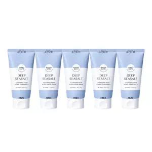 해피바스 폼 퍼펙트 딥 씨솔트 클렌징 폼 150g x5개