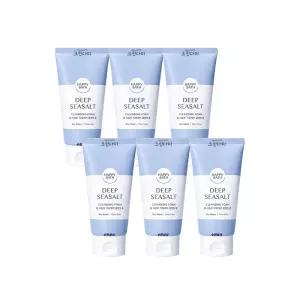 해피바스 폼 퍼펙트 딥 씨솔트 클렌징 폼 150g x6개