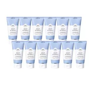 해피바스 폼 퍼펙트 딥 씨솔트 클렌징 폼 150g x12개
