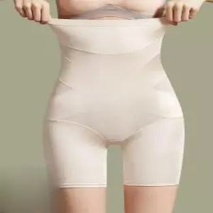뱃살 보정 팬티 허리밴드 산전 통기성이 몸매 S 살색