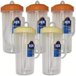 덕신화학 빨대컵 500ml 온가족 손잡이 다회용컵 색상랜덤 5개 ayV3+8CWR