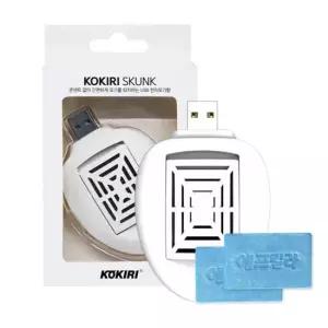 전자모기향 코끼리 휴대용 usb 포집기 포충기 -모기매트포함