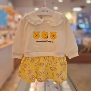 아가방 푸우 플라워 원피스 79S124056