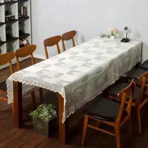 레이스 북유럽식탁보 로즈가든 테이블보 테이블보 북유럽식탁보 북유럽테이블보
