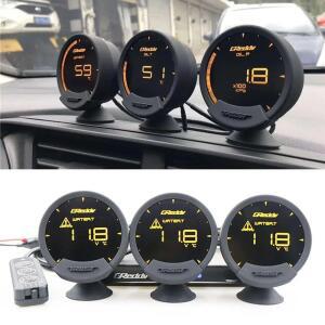 ddi 시리우스 OBD2 미터 시리즈 7색 조절 가능 LCD 터빈 수온 오일 압력 온도 부스트 범용