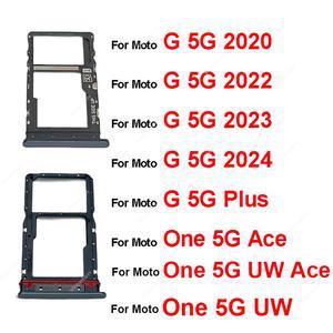 호환 Sim 카드 트레이 홀더 소켓 Motorola MOTO G 5G Plus One 5G UW Ace G 5G XT2113-3 XT2213 XT2313 XT2417-1