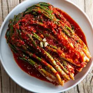 당일제조 국내산 쪽파 남도식 파김치 1kg