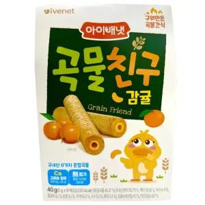 아이배냇 곡물친구 감귤 40g 1개