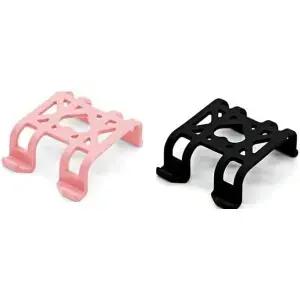 트랙티브 GPS 개 위치 추적기와 호환되는 2Pcs 고무 클립 교체 부착