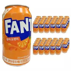 탄산 환타 오렌지 x 48캔 355ml (24캔x2박스)