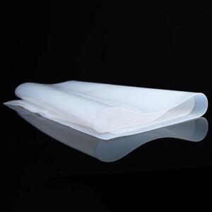 반투명 실리콘 고무 시트 저항 식품 등급 젤 플레이트 50x50