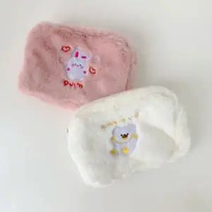 파우치 털 화장품 다용도 생리대 휴대용 귀여운 WFLQ2RW