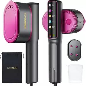 의류용 여행용 찜기 1200W 휴대용 및 다리미 2인치 1 13초 가열 5가지 모드의 LED 터치 디스플레이 대형