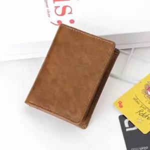 블루마운트 F0665B 남녀공용 슬림 가죽 카드지갑 블루마운트