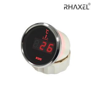 KUS 수온계 온도 미터 표시기 40 120 백라이트 12V 24V 52MM 자동차 트럭 범선용
