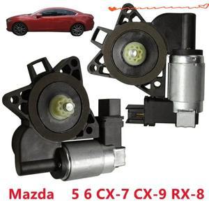 Mazda 5 6 CX-7 용 윈도우 레귤레이터 리프터 모터 2003-2015 왼쪽 오른쪽 전면 G22C5858XF