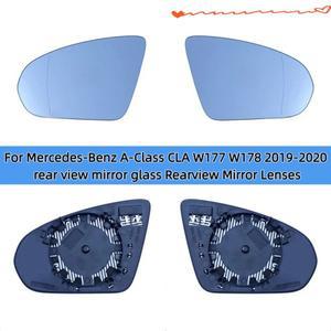 메르세데스-벤츠 A-클래스 CLA W177 2019-2020 후방 거울 유리 차량 좌/우측 열선 적합