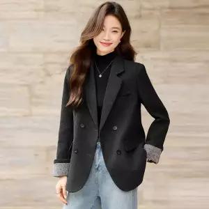 회색 여성 봄 가을 캐주얼 상의 정장 자켓 오피스 코트 원픽3
