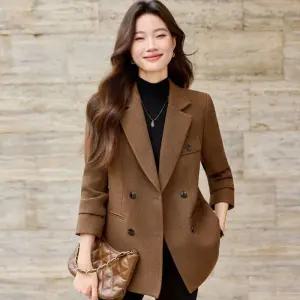 여사친 캐주얼 자켓 코트 보기 회색 봄가을 상의 좋은 정장 원픽3