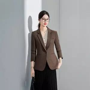 여사친 오피스룩 캐주얼 가을 정장 스몰 가벼운 코트 상의 양복 자켓 직장 원픽3