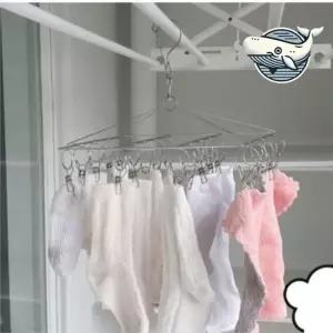 다용도 스텐 행거 건조대 20구 미니 빨래 미니건조대 빨랫대