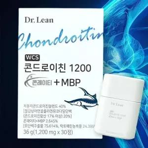 [셀러허브]닥터린 콘드로이친 1200 콘레이티 + MBP 철갑상어 30정 x 1박스 (S33306017)