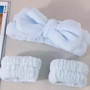 세안 헤어밴드 세안 손목 용머리 홈케어 머리띠 세안용 밴드 폴리에스터-WFNUPJZ