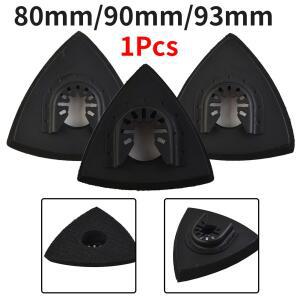 1Pcs 삼각형 샌딩 패드 80/90/93mm 후크앤루프  진동 샌드페이퍼 릴리스 멀티툴 블레이드 도구