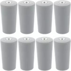앤고일리 롤러 셔터 버퍼 스토퍼 교체 세트 외부 창문 허리케인 8Pcs 플라스틱 리미터 1.57X0.98X0.98In