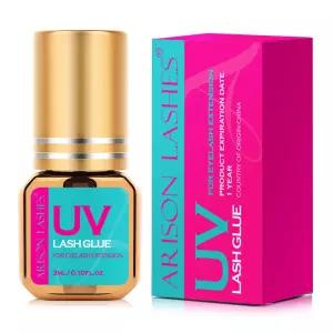 속눈썹 연장 UV 1초 빠른 건조 강력 방수 안전 전문가 전용 75일 지속 3ML
