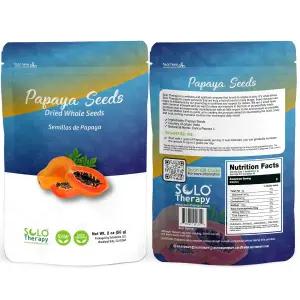 파파야 씨앗 말린 통씨 2온스(56g) 생 천연(2온스(56g))