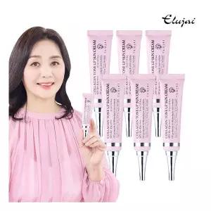 수분보충 엘루자이[10%쿠폰안티에이징 주름개선 탄력강화10%적립] 콜라겐 톤업 선크림 6개- 체험분 포함/