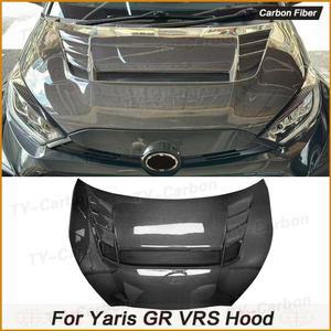 본넷덕트 GR 야리스 GXPA16 바디킷 차량용 파이버 VRS FRP 벤트 후드 카본 프론트 에어 보닛 엔진 커버