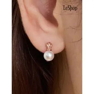 [르샵]14K 라피네 진주 귀걸이 GoldPlated LJ5332BRE_P412550452