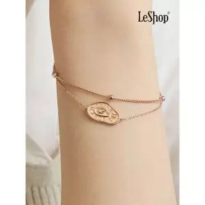 [르샵]14K 샤온 두줄 팔찌 GoldPlated LJ5177BRB_P394546584
