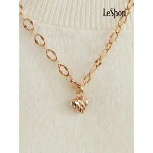 [르샵]14K 컷팅 하트 목걸이 GoldPlated LJ0666BRN_P422114819
