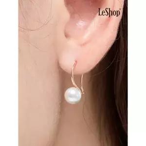 [르샵]14K 커브 진주 귀걸이 GoldPlated LJ0493BRE_P403699892