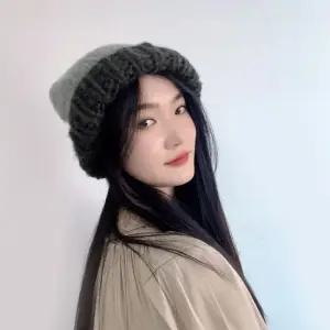 헤이슨 니트 비니 그레이 겨울비니 방한 모자 니트모자