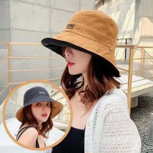 ONE 양면 버킷햇 데일리 기본 모자 여름팔토시