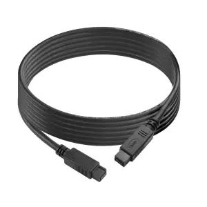 FireWire 800 케이블 IEEE 394b 9핀 대 프린터 PC 스캐너 캠코더용 남성 6피트