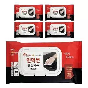 클린업 인덕션 클린티슈 30매 x 5개 찌든때 가스렌지 청소